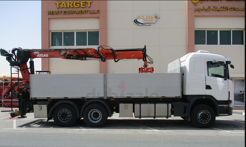 SCANIA G480 6X2 BLOCK CRANE 2012