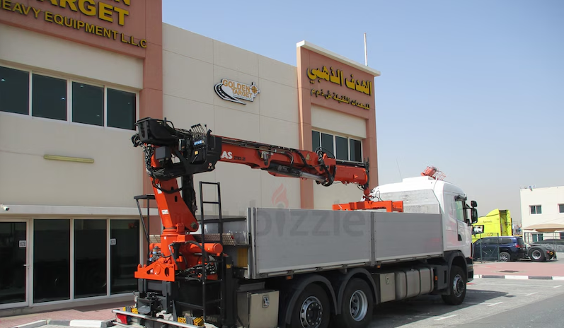 SCANIA G480 6X2 BLOCK CRANE 2012