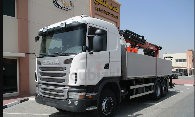 SCANIA G480 6X2 BLOCK CRANE 2012