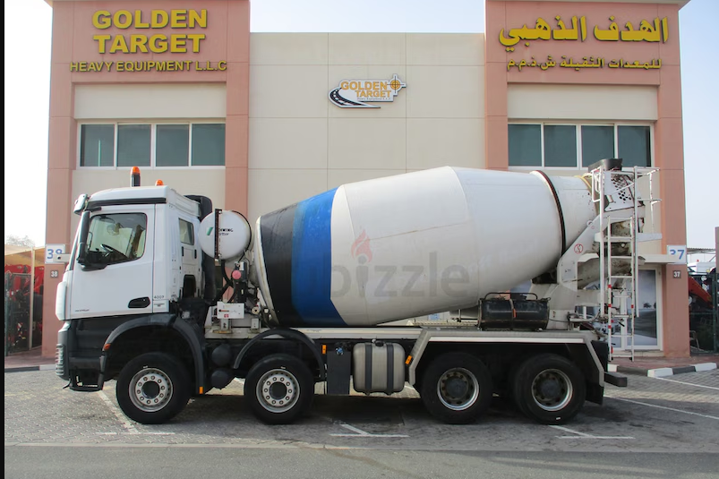 MERCEDES 4142 8X4 CEMENT MIXER TRUCK 2017
