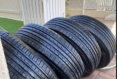 4 rims with tires