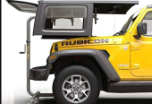 Roll n jack hard top lift for Wrangler