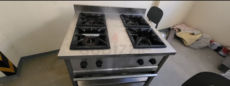 Shawarma machine, 4burner,Toaster