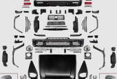 Mercedes-Benz G-Class W463 Upgrade to Brabus 2019 Look Body Kit (1992-2018)