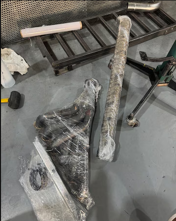 Nissan Super Safari y61 exhaust