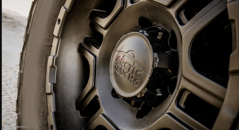 FJ CRUISER: ARCTIC TRUCKS RIMS BRAND NEW DUNLOP TIRES