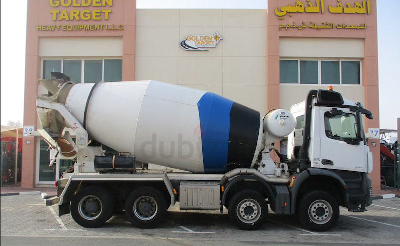 MERCEDES 4142 8X4 CEMENT MIXER TRUCK 2017