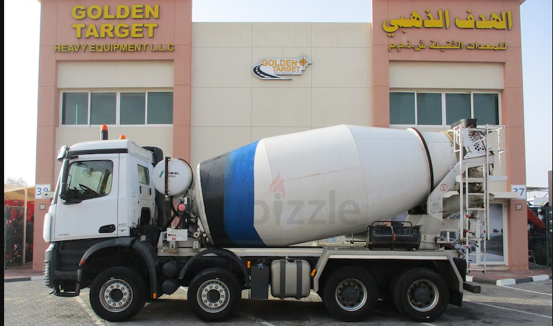 MERCEDES 4142 8X4 CEMENT MIXER TRUCK 2017