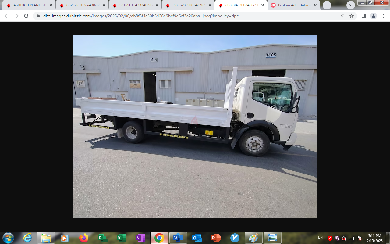 ASHOK LEYLAND 2022 MODEL TRUCK ONLY 50000 AED