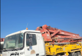 Concrete pump Truck 56m long pipe