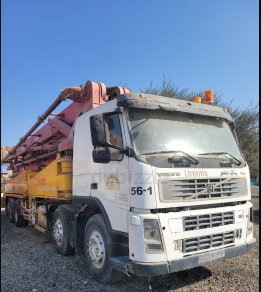 Concrete pump Truck 56m long pipe