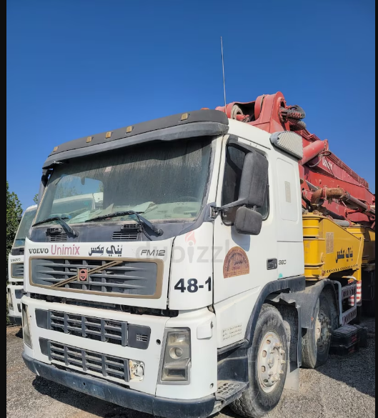 Concrete pump Truck 56m long pipe