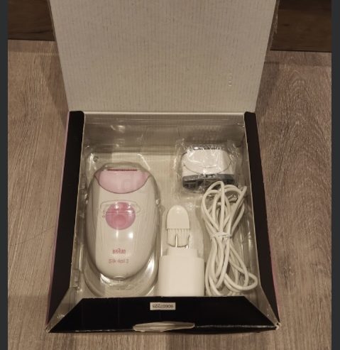 Hair removal epilator Braun Silk Epil