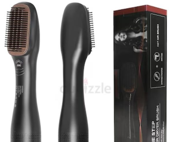 3 in 1 Hair Dryer Brush Straightener Brush, Professional 1200W Powerful Ceramic Tourmaline Ionic