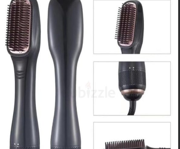 3 in 1 Hair Dryer Brush Straightener Brush, Professional 1200W Powerful Ceramic Tourmaline Ionic