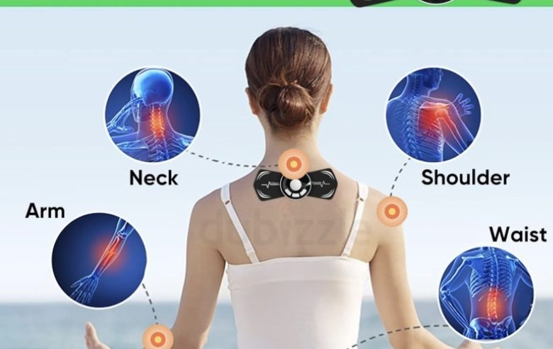 Butterfly Massager Machine for Pain Relief, Rechargeable Full Body TENS Massager with 8 Modes