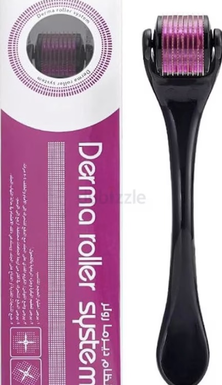 Tools Derma Roller 0.5mm with 540 Titanium Needles : Skin Rejuvenation, Hair Growth, and Cellulite