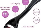 Tools Derma Roller 0.5mm with 540 Titanium Needles : Skin Rejuvenation, Hair Growth, and Cellulite