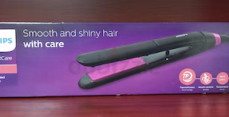 Philips StraightCare Essential ThermoProtect straightener BHS375 (New)