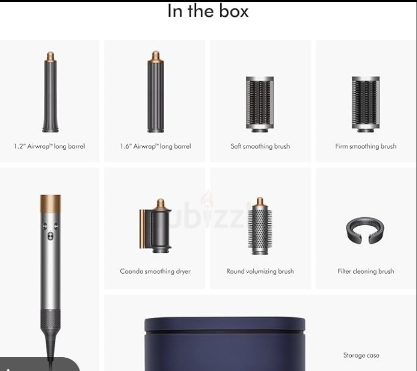 Dyson Airwrap™ Multi-Styler Complete Long Barrel, Nickel/Copper UK spec