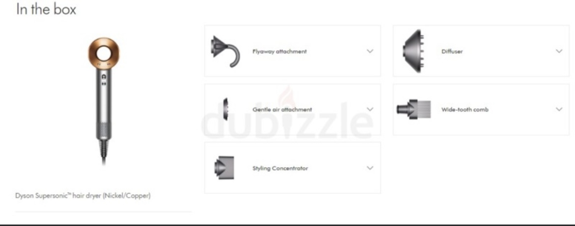 Dyson Supersonic™ hair dryer in Nickel/Copper