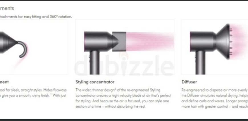 Dyson Supersonic™ hair dryer in Nickel/Copper