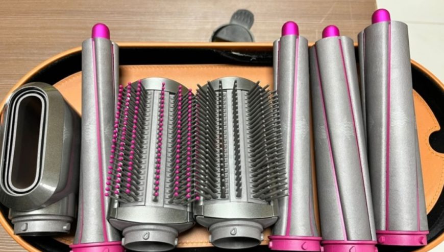 Dyson Airwrap Hair Styler H1S01 Fuchsia with Storage Case