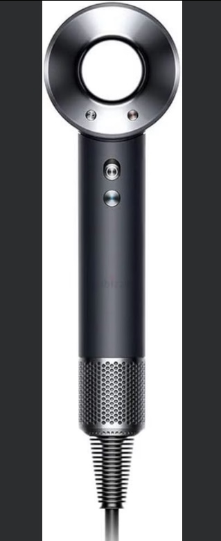 Dyson Hairdryer Supersonic HD08 Black Nickel Origin 1 Attachments