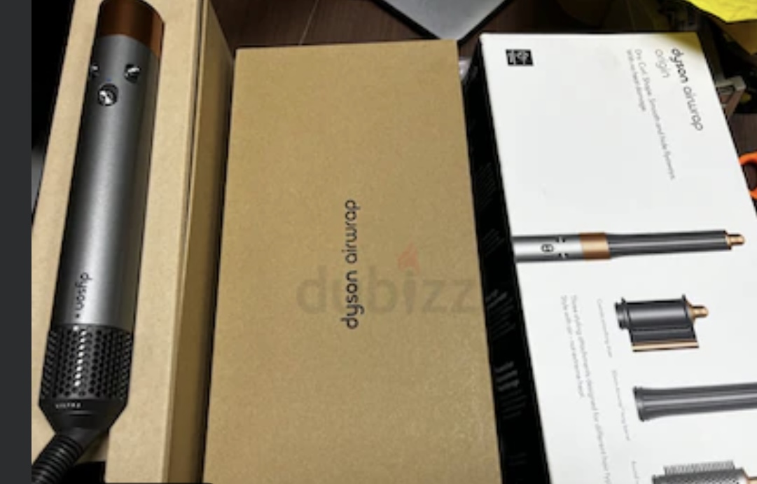 Dyson open box sealed HS05 Nickel copper Origin
