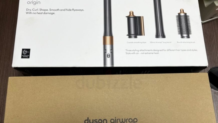 Dyson open box sealed HS05 Nickel copper Origin