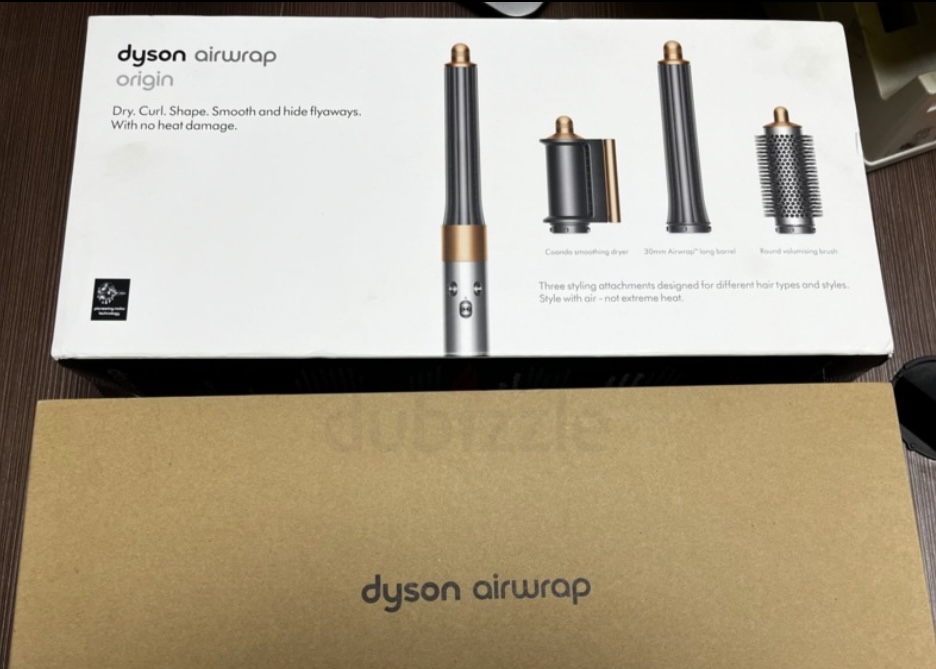 Dyson open box sealed HS05 Nickel copper Origin