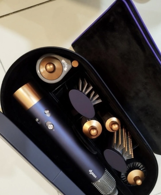 Dyson Airwrap Multi-Styler HS05, Complete Long, Prussian Blue And Rich Copper Asian spec