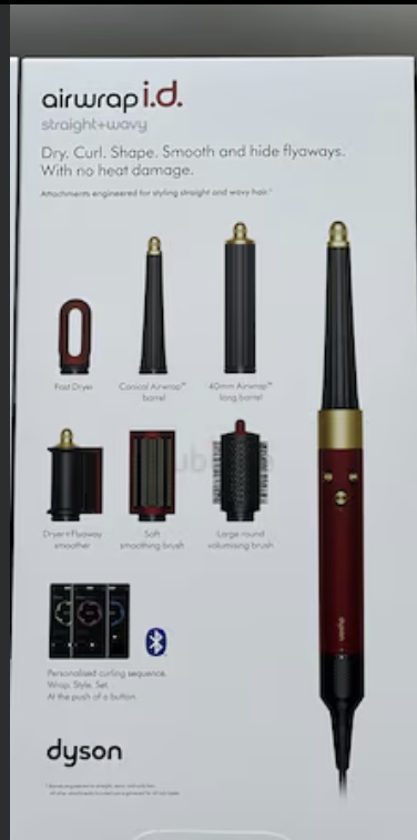 Dyson HS08 Airwrap id Multi Styler and Dryer Straight wavy