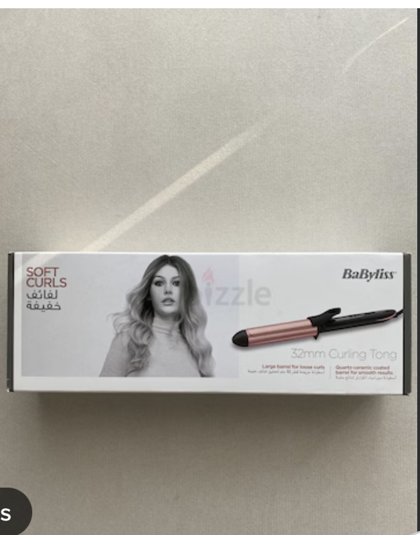 Babyliss 32mm curling tong