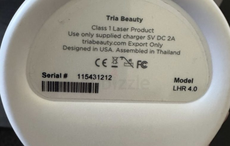 Tria Beauty Hair Removal Laser 4X Machine !