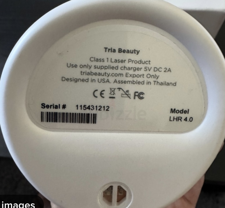 Tria Beauty Hair Removal Laser 4X Machine !