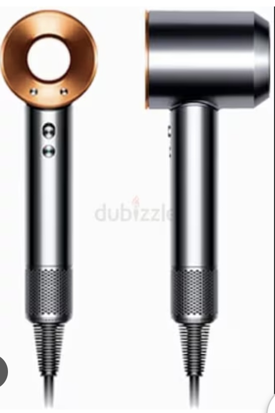 Dyson Supersonic™ hair dryer (Nickel/Copper) [Five styling attachments in}