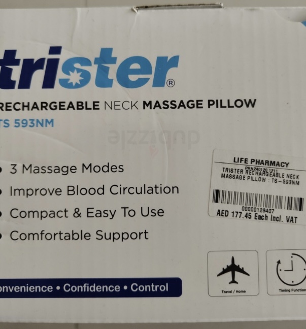 Brand New rechargeable neck massager Aed 150