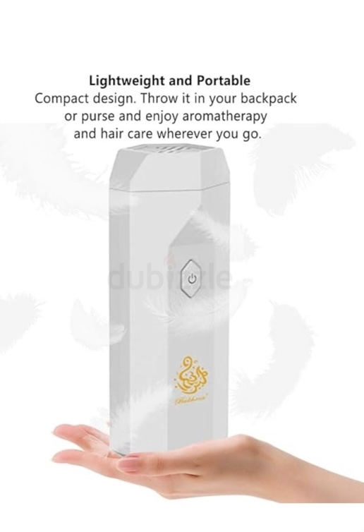 Electric Dukhoon Censer Bakhoor Portable USB Burner can for Hair