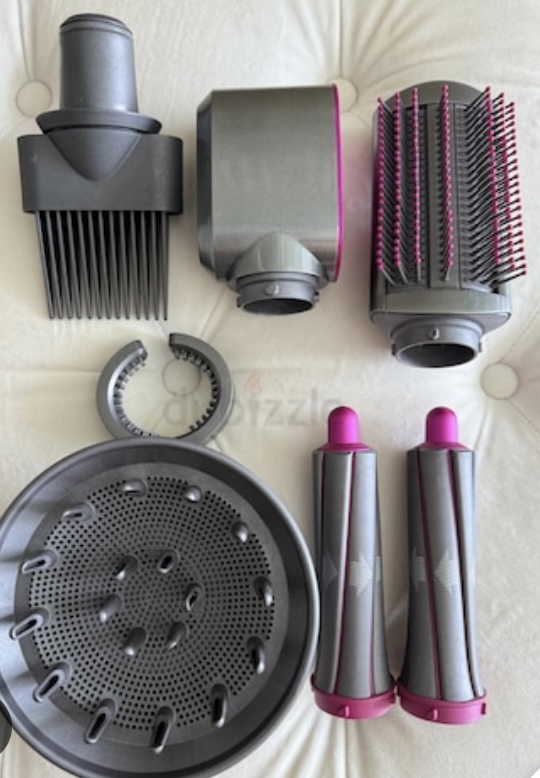 Dyson Attachments Only(Without Hairdryer)original, 7 items