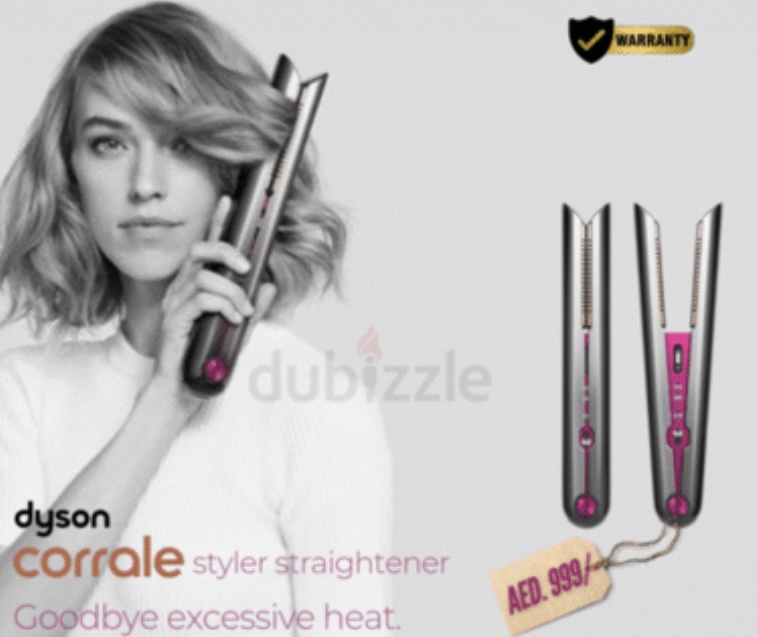 Dyson Corrale HS03 Hair Straightener – 1 Year Official Warranty