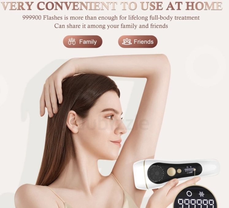 Laser Hair Removal for Women and Men, IPL Hair Removal with Ice Cold Function