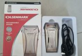 Olsenmark rechargable foil shaver for men