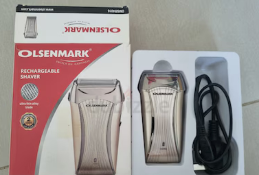 Olsenmark rechargable foil shaver for men
