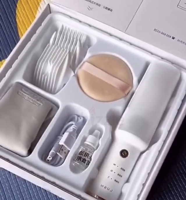 Cordless LUSN Baby Hair Trimmer with Vacuum L-DH008 for Kid