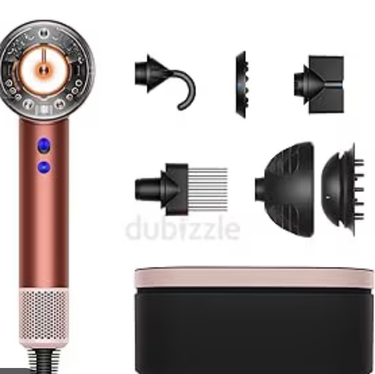 Dyson Special edition Supersonic Nural™ hair dryer in Strawberry bronze and blush pink