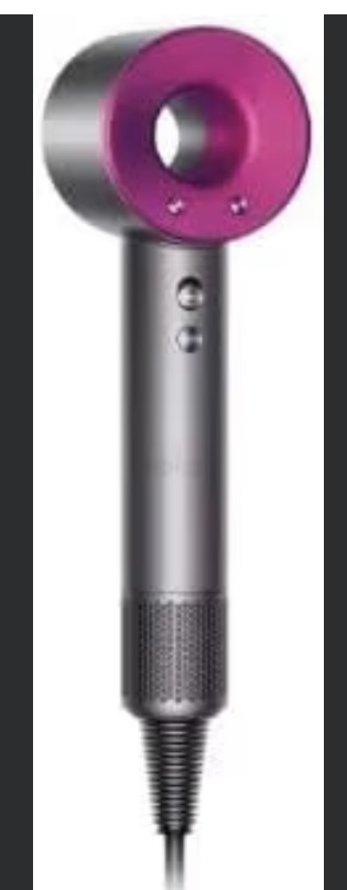 Dyson Supersonic Hair Dryer (Fuchsia Pink/Iron)