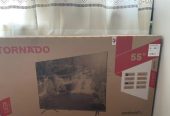 55 inch android TV TORNADO