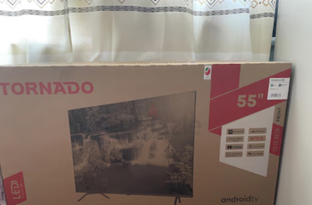 55 inch android TV TORNADO