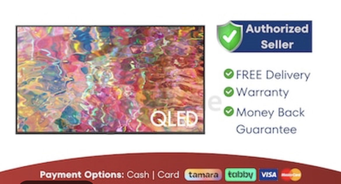 Samsung 85 inch Smart QLED TV – 4K ● New | Warranty | FREE Delivery | Q80 Q70 Q60